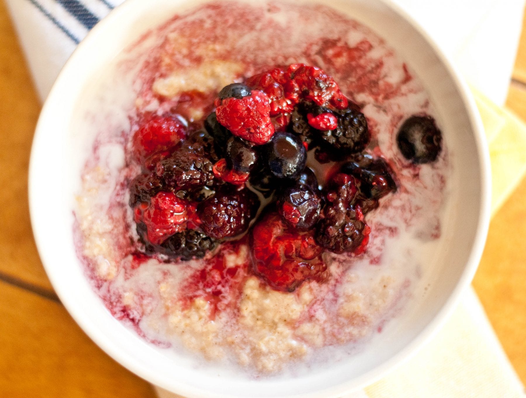 Berry Breakfast Porridge