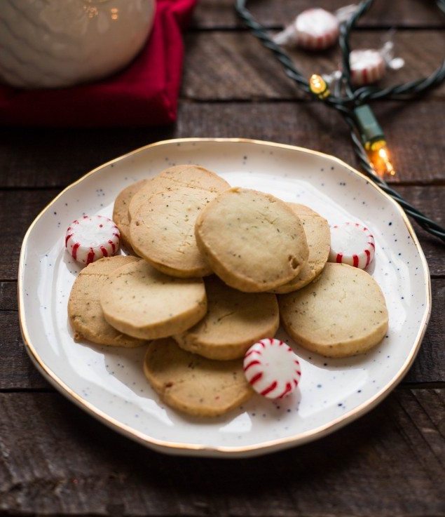 Peppermint Tea Shortbread