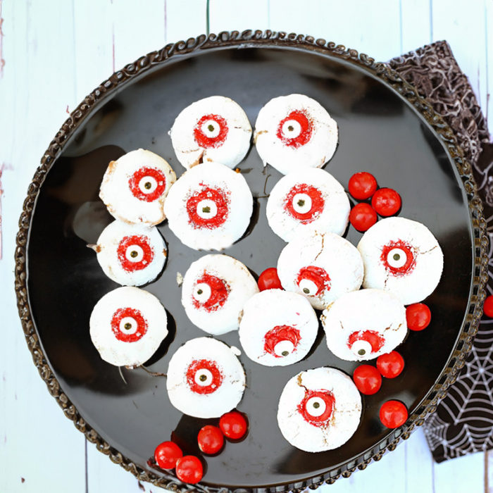 Simple Donut Hole Bloodshot Eyeballs